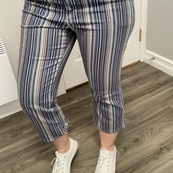 Stripes jeans stretchy - Picture 1 of 9